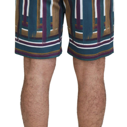 Chique multicolor chino shorts - Regelmatige pasvorm