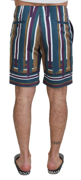 Chique multicolor chino shorts - Regelmatige pasvorm