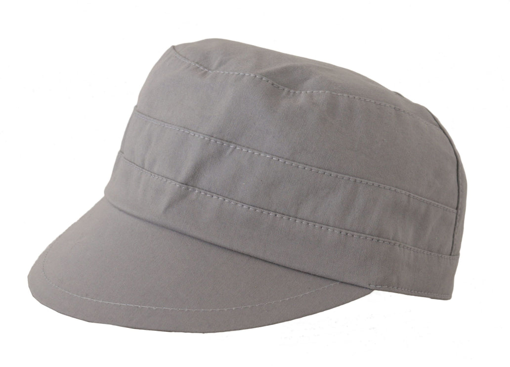 Elegant Grey Newsboy Cap - Accessoire classique