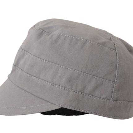 Elegant Grey Newsboy Cap - Accessoire classique