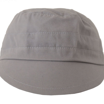 Elegant Grey Newsboy Cap - Accessoire classique