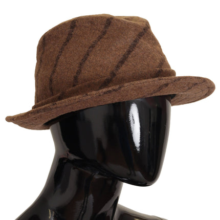 Elegante breedgerande Fedora Hoed