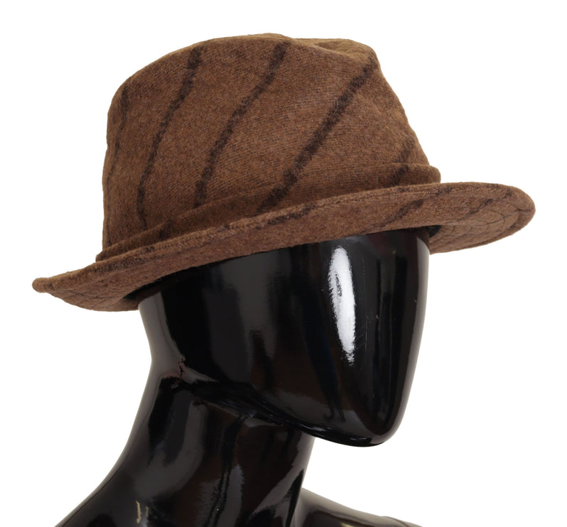 Elegante breedgerande Fedora Hoed