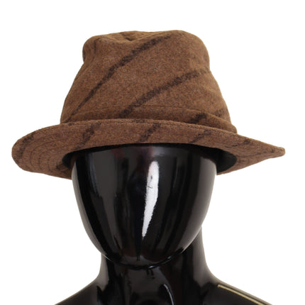 Elegante breedgerande Fedora Hoed