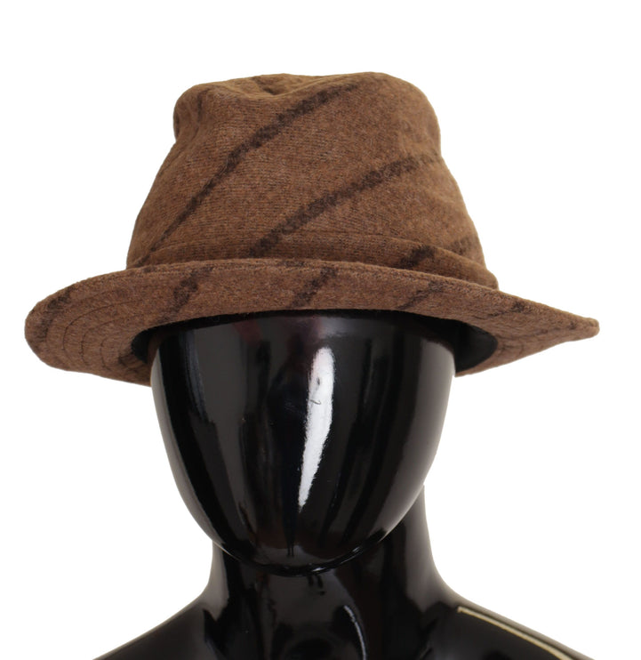 Elegante breedgerande Fedora Hoed