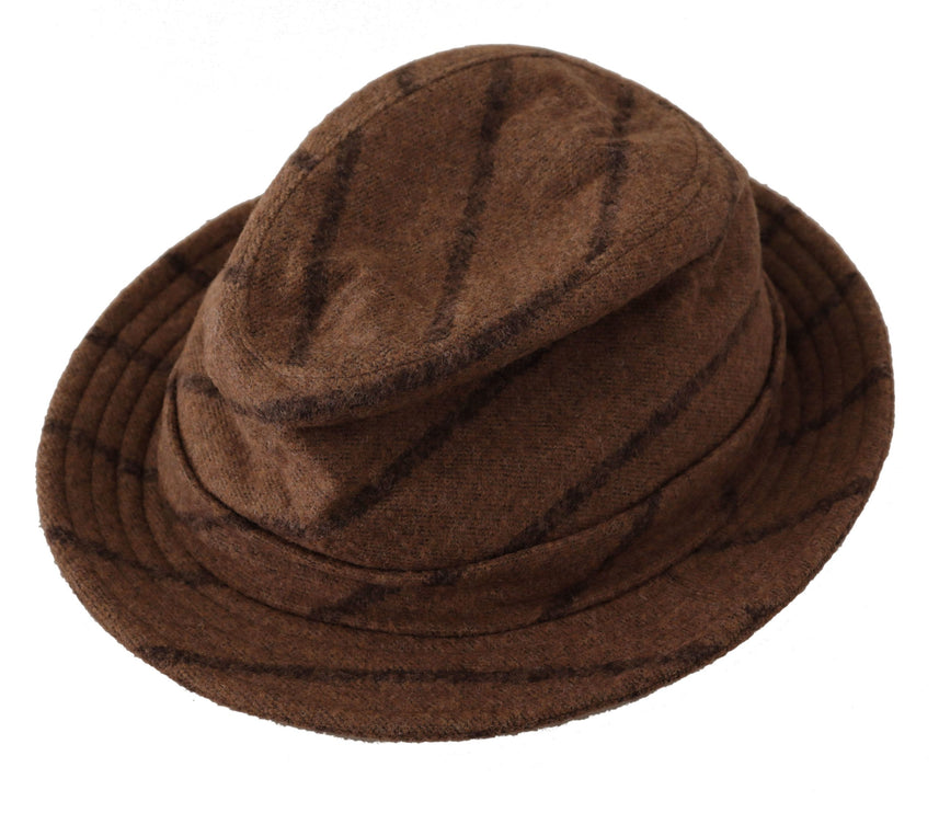 Elegante breedgerande Fedora Hoed