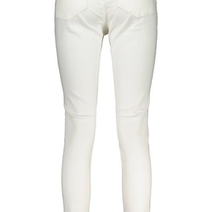 White Cotton Women Jeans