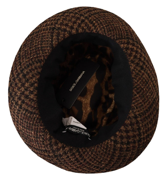 Elegante bruine Fedora hoed - Winter Chic accessoire