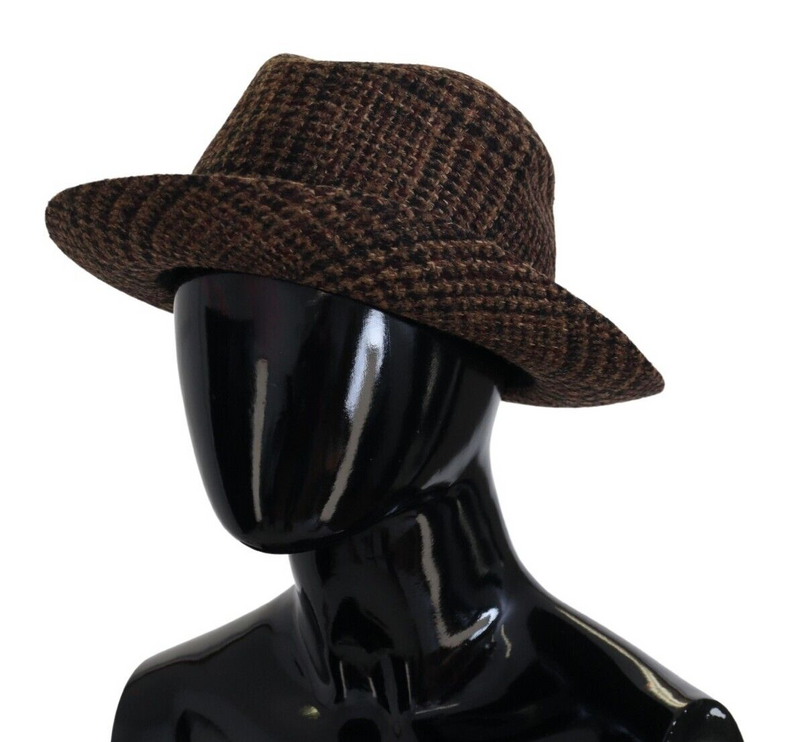 Elegante bruine Fedora hoed - Winter Chic accessoire