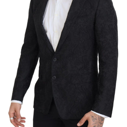 Blazer à revers élégant slim fit pic