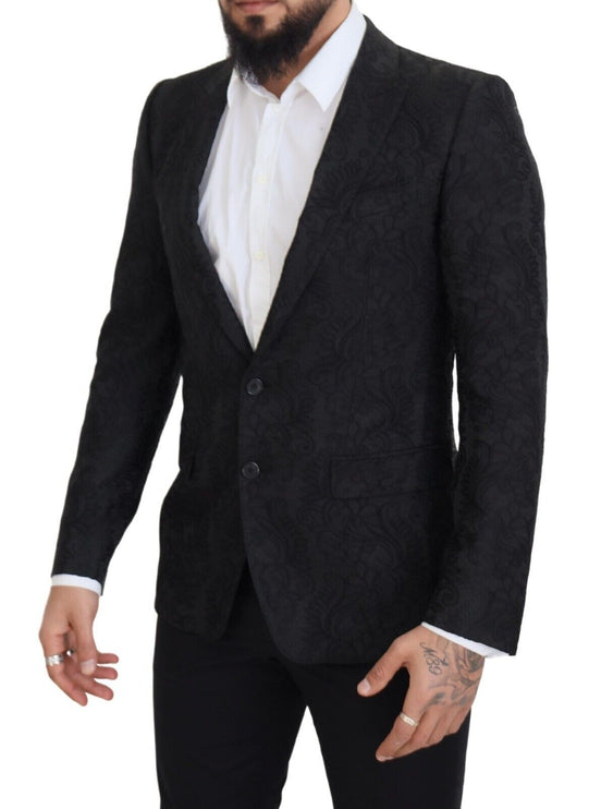 Blazer à revers élégant slim fit pic