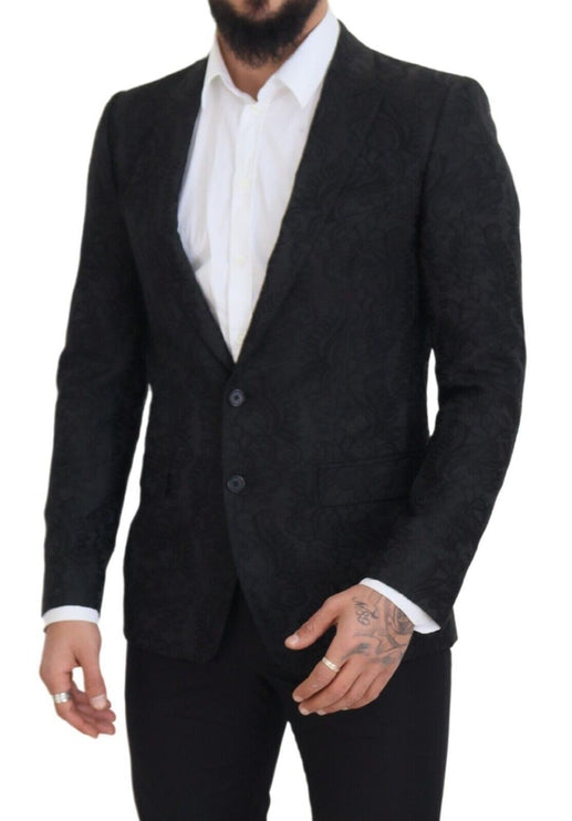 Blazer à revers élégant slim fit pic