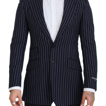 Blazer en laine Slim Fit Elegant Navy