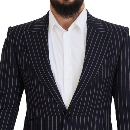 Blazer en laine Slim Fit Elegant Navy