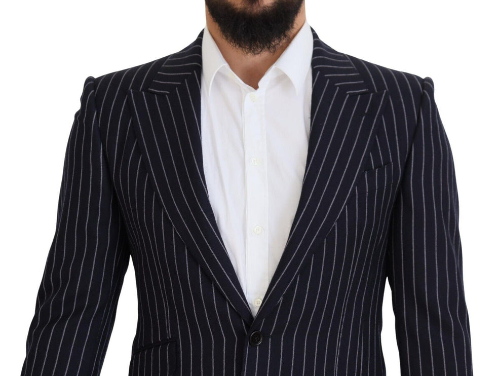 Blazer en laine Slim Fit Elegant Navy