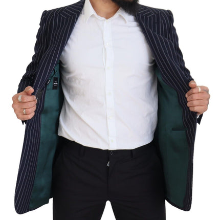 Blazer en laine Slim Fit Elegant Navy