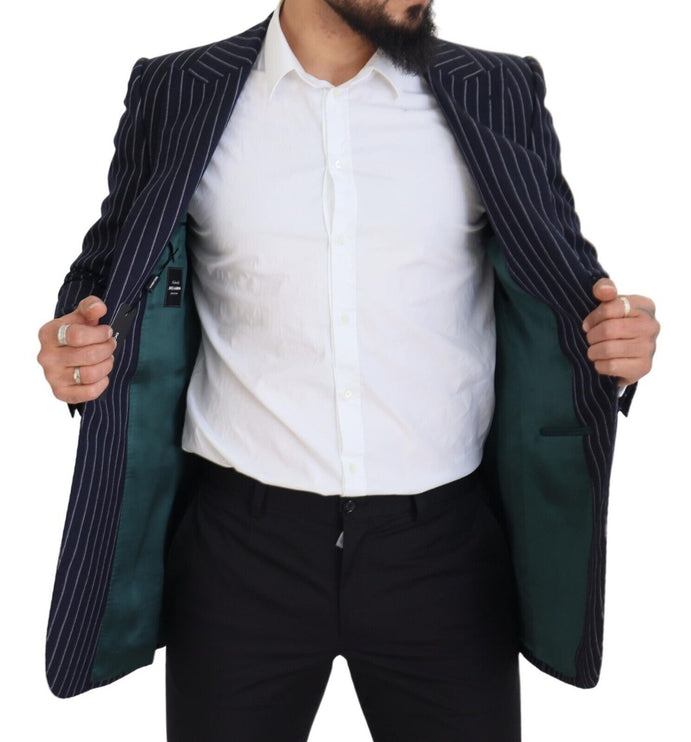 Blazer en laine Slim Fit Elegant Navy