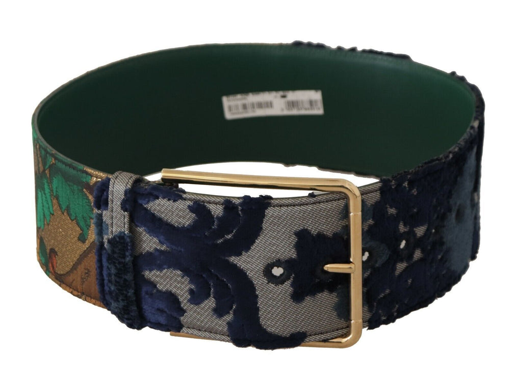 Ceinture en cuir élégante avec boucle gravée