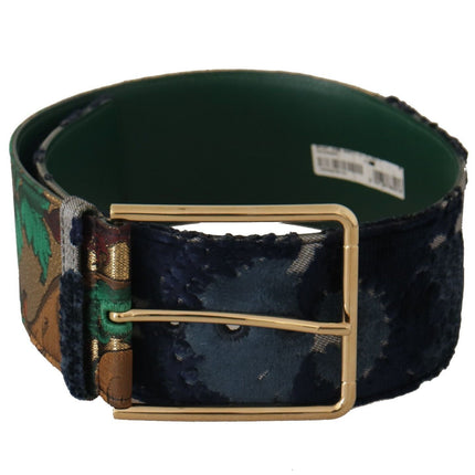 Ceinture en cuir élégante avec boucle gravée