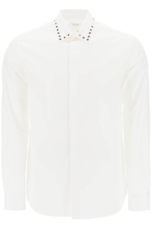 Valentino Garavani shirt with rockstud untitled studs