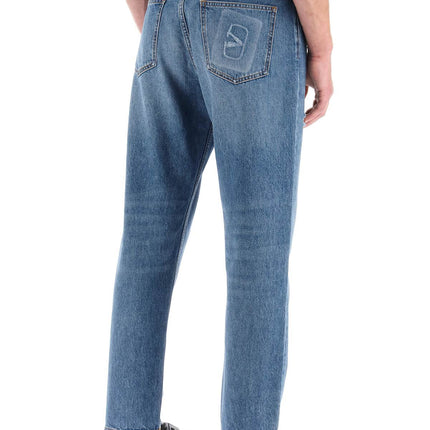 Valentino Garavani tapered jeans with medium wash