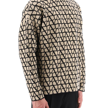 Valentino Garavani toile iconographe wool sweater