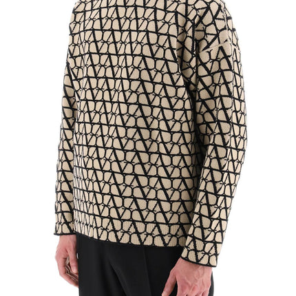 Valentino Garavani toile iconographe wool sweater