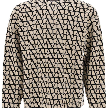 Valentino Garavani toile iconographe wool sweater