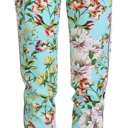 Pantalon de viscose multicolore élégant