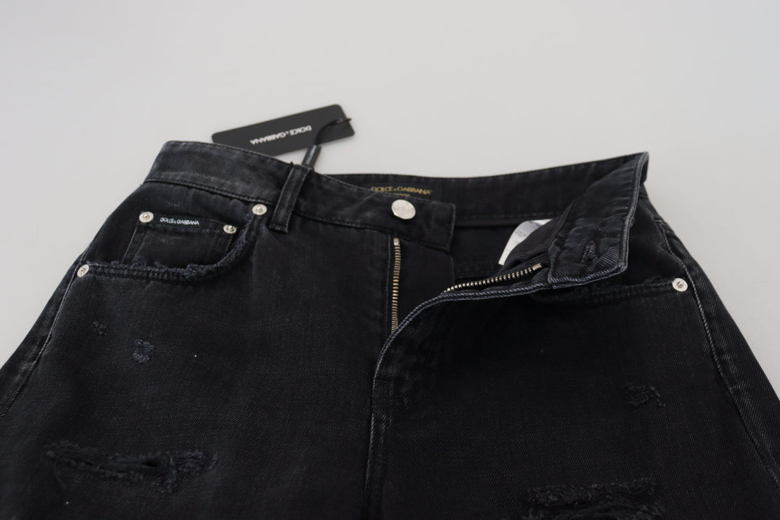 Pantaloni in denim nero chic - eleva il tuo guardaroba