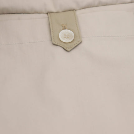 Pantalon en coton beige élégant