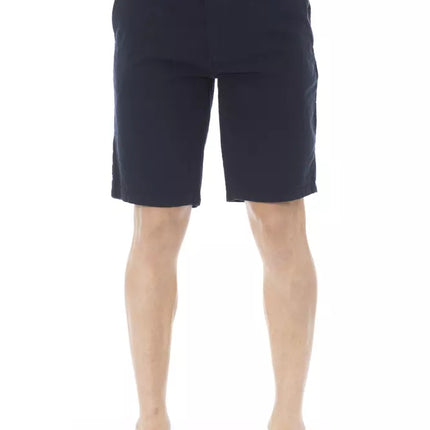 Shorts élégants des Bermudes en bleu massif