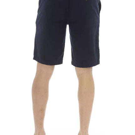 Shorts élégants des Bermudes en bleu massif