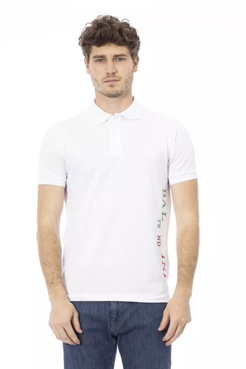 Polo en coton blanc élégant