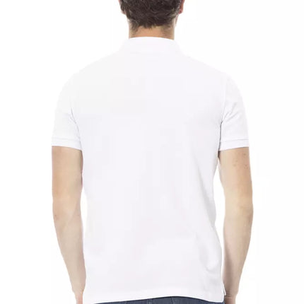 Polo en coton blanc élégant