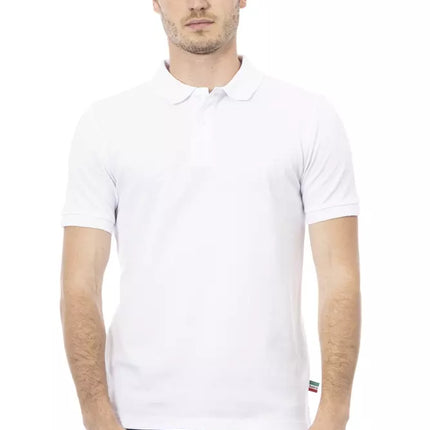 Polo en coton blanc élégant