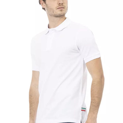 Polo en coton blanc élégant