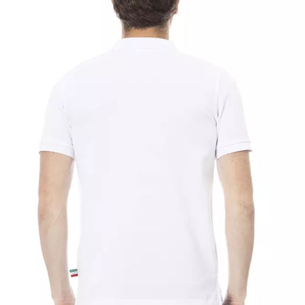 Polo en coton blanc élégant