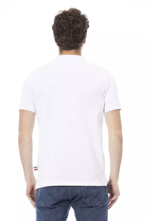 Polo en coton blanc élégant