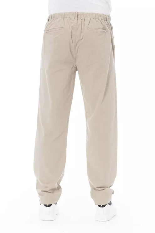 Pantalon chino beige chic pour hommes