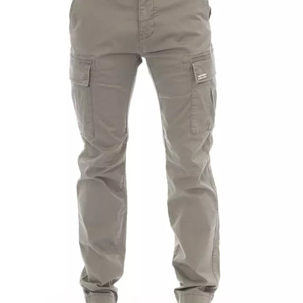 Pantalon de cargaison beige élégant