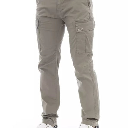 Pantalon de cargaison beige élégant