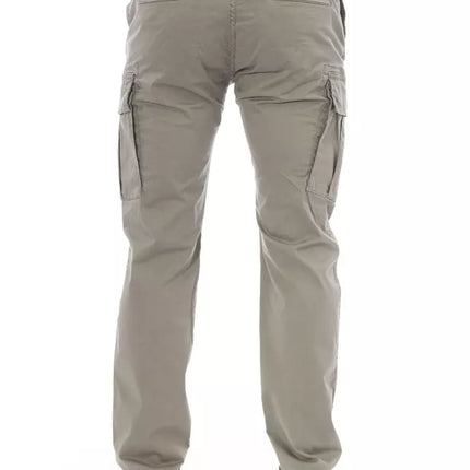 Pantalon de cargaison beige élégant