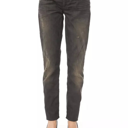 Jeans de efecto negro elegante