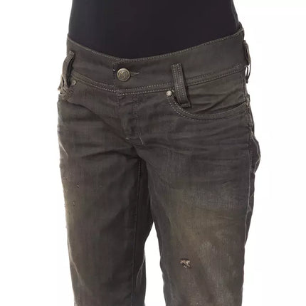 Jeans de efecto negro elegante