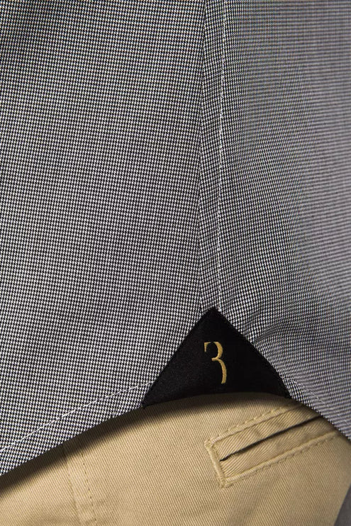 Elegant monogram katoenen shirt