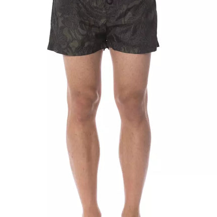 Army Polyester Men Swim Trunk