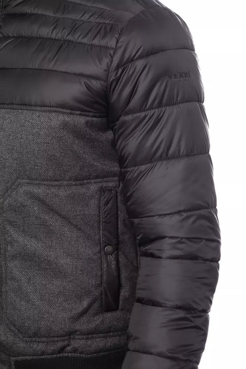 Veste de kamikaze gris élégant pour hommes