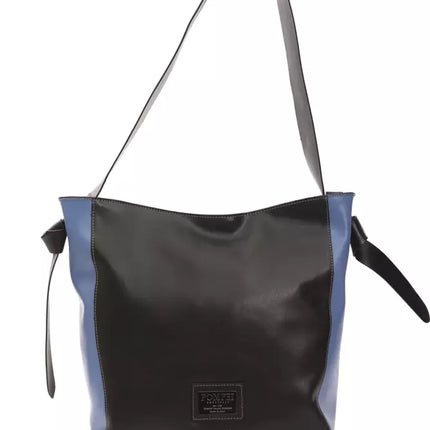 Élégant sac à bandoulière en cuir noir