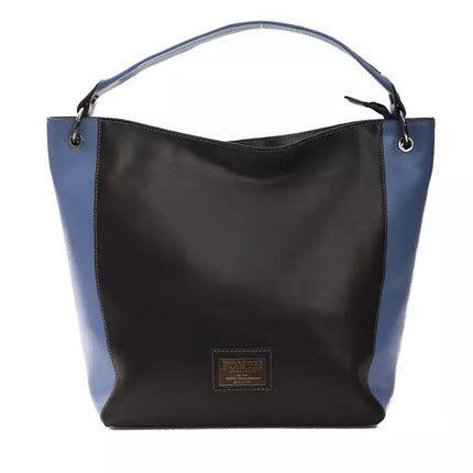 Sac d'épaule en cuir noir chic